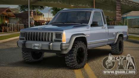 Jeep Comanche Leyge para GTA San Andreas