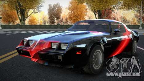 Pontiac Trans AM Tyolas S8 para GTA 4