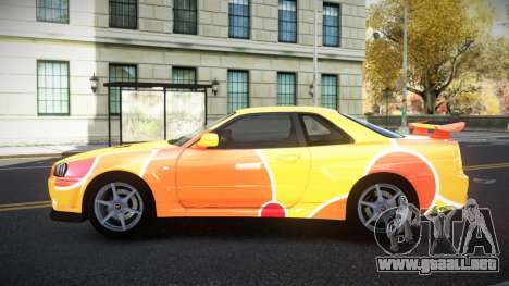 Nissan Skyline R34 Richtiny S1 para GTA 4
