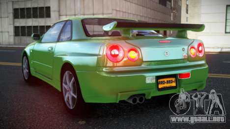 Nissan Skyline R34 Richtiny para GTA 4