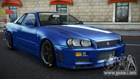 Nissan Skyline R34 Wegaquvuf para GTA 4