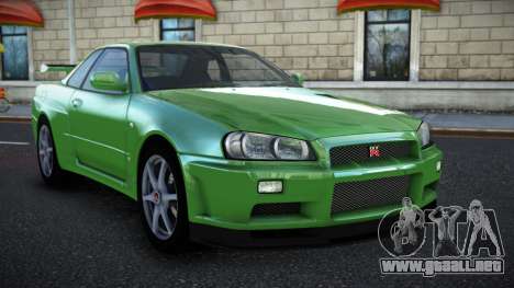 Nissan Skyline R34 Richtiny para GTA 4