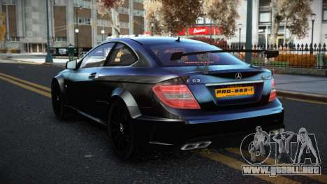 Mercedes-Benz C63 AMG Qosxaca para GTA 4