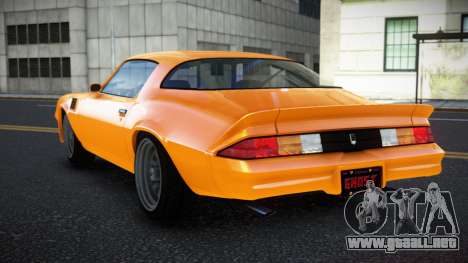 Chevrolet Camaro Z28 Vinlera para GTA 4