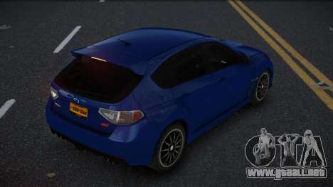 Subaru Impreza Pesiyab para GTA 4
