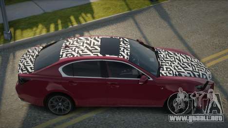 Lexus GS-F Arylian para GTA San Andreas