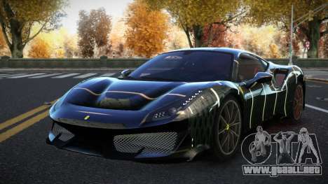 Ferrari 488 Linselamin S12 para GTA 4