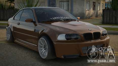 BMW M3 E46 Patjes para GTA San Andreas