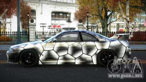 Nissan Skyline R33 Cogelria S5 para GTA 4