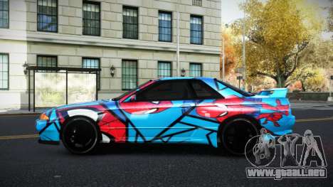 Nissan Skyline R32 Nielna S2 para GTA 4
