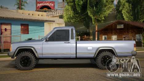 Jeep Comanche Leyge para GTA San Andreas