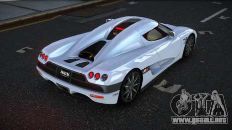 Koenigsegg CCX Vanlyn para GTA 4