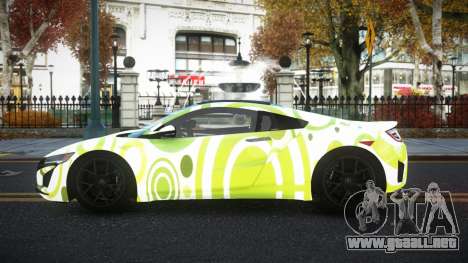 Acura NSX Lamiclos S3 para GTA 4