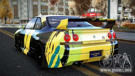Nissan Skyline R33 Cogelria S9 para GTA 4