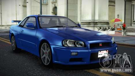 Nissan Skyline R34 Medjur para GTA 4