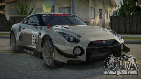 Nissan GTR Rahvia para GTA San Andreas