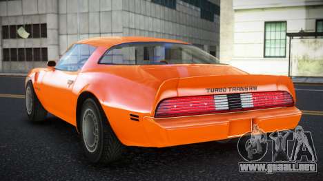 Pontiac Trans AM Tyolas para GTA 4