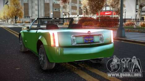 Cadillac XLR Cumuw para GTA 4