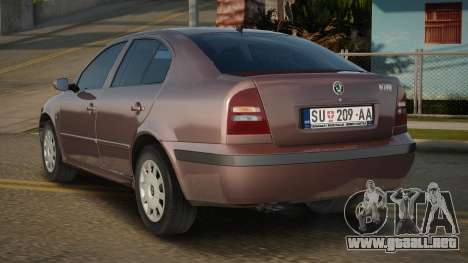 Skoda Octavia Chtonua para GTA San Andreas