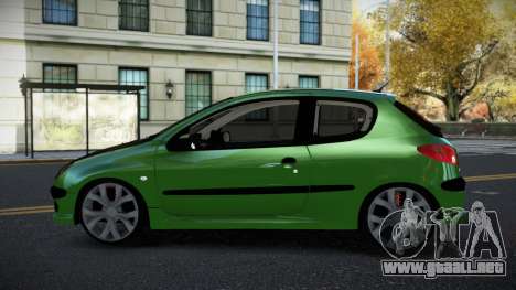 Peugeot 206 Puckuv para GTA 4