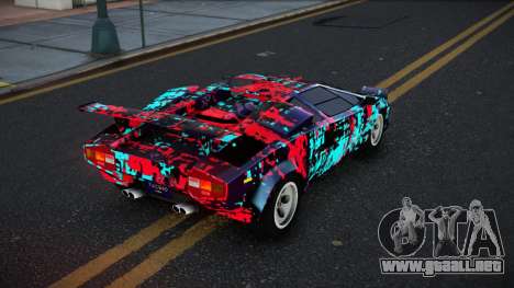 Lamborghini Countach Arse S7 para GTA 4