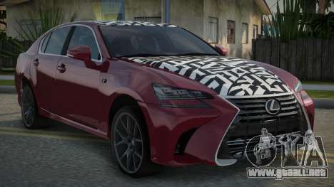 Lexus GS-F Arylian para GTA San Andreas