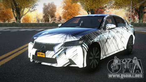 Lexus GS350 Nicas S11 para GTA 4