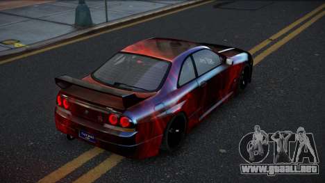 Nissan Skyline R33 Cogelria S12 para GTA 4