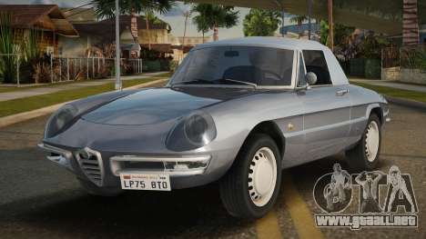 Alfa Romeo Spider 66th para GTA San Andreas