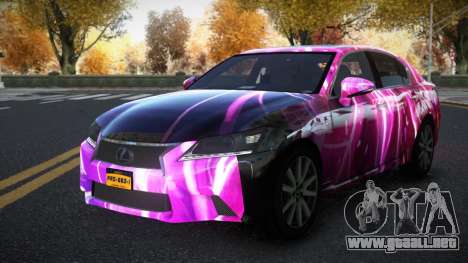 Lexus GS350 Nicas S3 para GTA 4