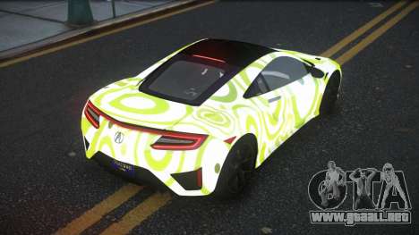 Acura NSX Lamiclos S3 para GTA 4