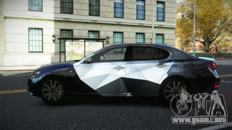 Lexus GS350 Nicas S12 para GTA 4