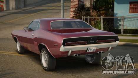 Dodge Challenger RT 71th para GTA San Andreas