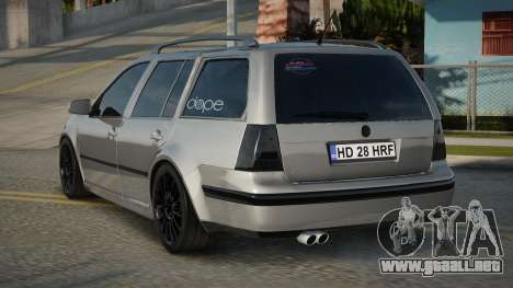 Volkswagen Golf Vidra para GTA San Andreas