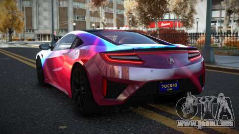 Acura NSX Lamiclos S5 para GTA 4