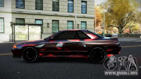 Nissan Skyline R32 Nielna S10 para GTA 4