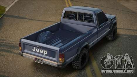 Jeep Comanche Leyge para GTA San Andreas