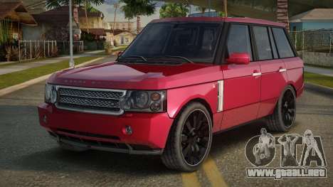Range Rover Superchargered Lerber para GTA San Andreas