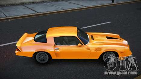 Chevrolet Camaro Z28 Vinlera para GTA 4