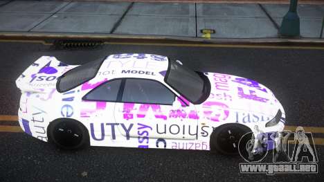 Nissan Skyline R33 Cogelria S10 para GTA 4
