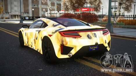 Acura NSX Lamiclos S2 para GTA 4