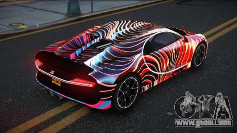 Bugatti Chiron Kelian S12 para GTA 4