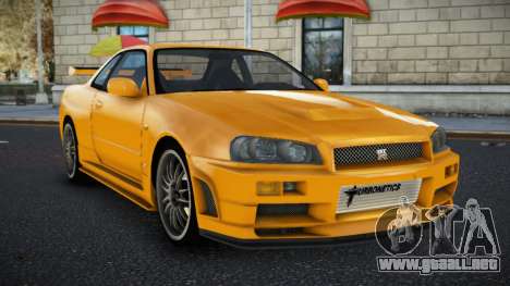 Nissan Skyline R34 Qipno para GTA 4