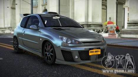 Peugeot 206 Oliy para GTA 4