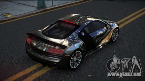 Audi R8 Mican S11 para GTA 4