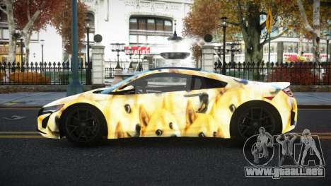 Acura NSX Lamiclos S2 para GTA 4