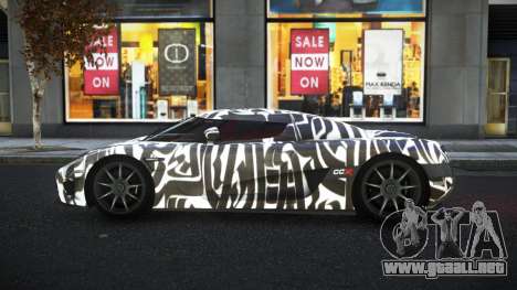 Koenigsegg CCX Vanlyn S4 para GTA 4