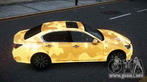 Lexus GS350 Nicas S6 para GTA 4