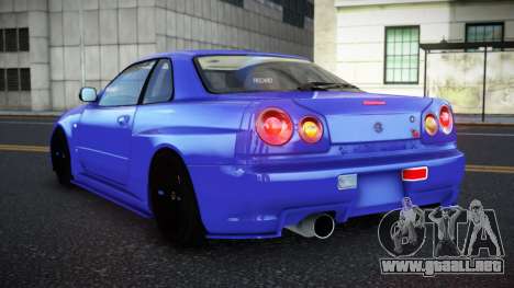 Nissan Skyline R34 Lehijiveb para GTA 4