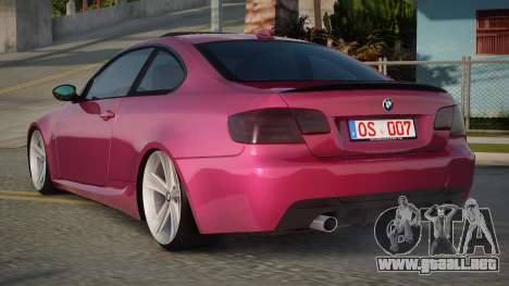 BMW M3 E92 Maelle para GTA San Andreas